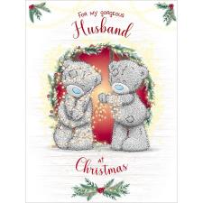 Husband Large Me to You Bear Christmas Card Image Preview